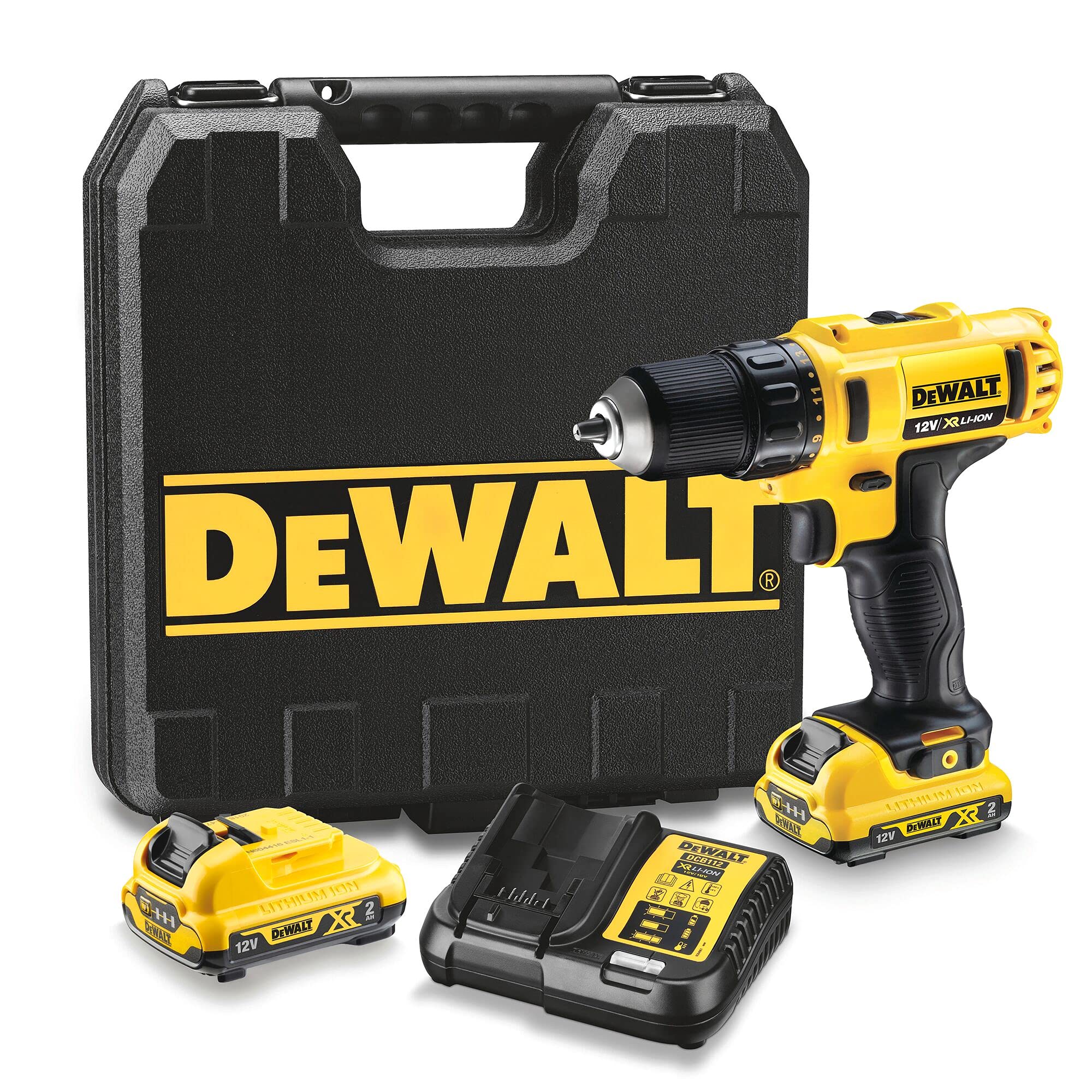 DeWALT DCD710D2 Akku-Bohrschrauber 10,8 V – Kompakt & präzise für Holz & Metall