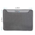 Littycat Katzenstreumatte 60x45cm – Zweilagig, wasserdicht, Antirutsch für saubere Böden – Bild 2