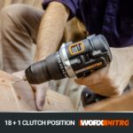 WORX NITRO 20V Akku-Bohrschrauber WX102.1 – Bürstenlos mit 60Nm & 2 Akkus – Bild 7