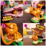 Spin Master Games Einfach affig – Geschicklichkeitsspiel mit Katapult für 2–4 Kinder ab 4 Jahren – Bild 5