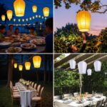 iShabao Solar Gartenlaterne 30cm – Kongming-Laterne mit LED-Flammeneffekt für Garten & Terrasse – Bild 6
