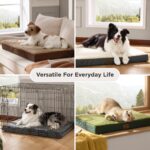 BEDSURE Orthopädisches Hundebett 112x81cm – Egg-Crate Schaum & Sherpa für grosse Hunde – Bild 6