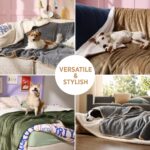 LE SURE Hundedecke 80x100cm Wasserdicht – Sherpa Fleece für Sofa & Auto – Bild 6