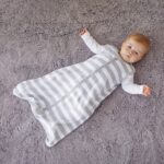 Babyschlafsack 2er-Pack 1.0 TOG aus Bio-Baumwolle – Ganzjahres Schlafsack für 0–6 Monate – Bild 5