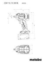 metabo SSW 18 LTX 300 BL Akku-Schlagschrauber – 300 Nm Brushless für Profis – Bild 3