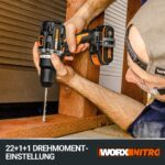 WORX WX352 20V Akku-Schlagbohrschrauber – Bürstenlos mit 60Nm & 2 Akkus – Bild 8