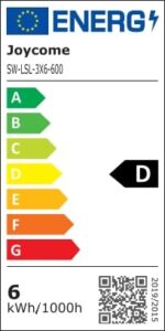 Joycome Lichtervorhang 6m x 3m mit 600 LED – Warmweiss Wasserdicht für Innen & Aussen – Bild 9