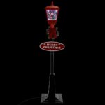 vidaXL Weihnachts-Wegeleuchte 180cm mit LED & Schneefallfunktion – Festliche Dekoration – Bild 5