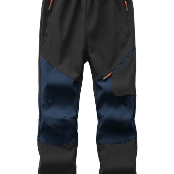 HFDWYJ Winterhose Kinder – Gefütterte Skihose wasserdicht & winddicht für Outdoor