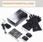 WEIVIOQ Beheizte Innenhandschuhe mit Akku – 6h Laufzeit, 3 Heizstufen & Touchscreen – Bild 7