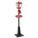 vidaXL Weihnachts-Wegeleuchte 180cm mit LED & Schneefallfunktion – Festliche Dekoration