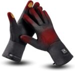 WEIVIOQ Beheizte Innenhandschuhe mit Akku – 6h Laufzeit, 3 Heizstufen & Touchscreen
