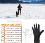 WEIVIOQ Beheizte Innenhandschuhe mit Akku – 6h Laufzeit, 3 Heizstufen & Touchscreen – Bild 5