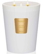 M&SENSE Vanille Duftkerze 990g – 150 Stunden Brenndauer mit 3-Docht Aromatherapie