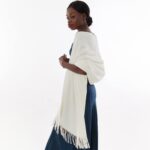 PIOYMEYA Pashmina Schal 200x70cm – Edle Stola für Damen Winter & Festliche Anlässe – Bild 4