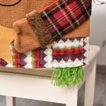 3er Set Weihnachts-Stuhlhussen für Esszimmerstühle – Festliche Dekoration Stil A – Bild 6