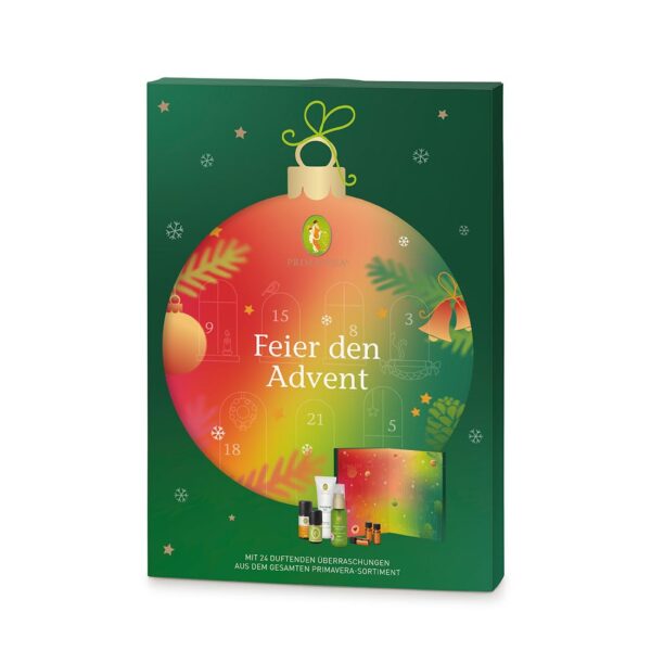 PRIMAVERA Duftender Adventskalender 2026 – 24 Premium Überraschungen mit Aromatherapie & Skincare