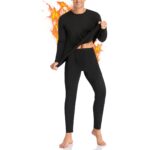 SIMIYA Herren Thermounterwäsche Set mit Innenfleece – Wärmefunktionswäsche für Winter – Bild 7