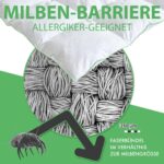 Welldora Komfort Winterbettdecke 155x220 – Premium Federn & Daunen für erholsamen Schlaf – Bild 5