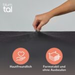 Blumtal Cashmere Touch Spannbettlaken 180x200cm – Plüsch-Mikrofaser mit OEKO-TEX Zertifikat – Bild 3