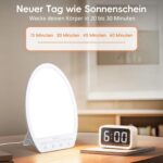 Comfytemp Tageslichtlampe 16.000 Lux – UV-freie Lichttherapie für Schreibtisch & Schlaf – Bild 7