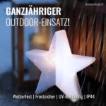 8 seasons design LED Weihnachtsstern 40cm RGB Farbwechsel – dimmbar mit Fernbedienung für innen & aussen – Bild 3