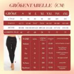 Missluck Thermo Leggings Damen gefüttert – Fleece Winterleggings mit High Waist – Bild 6