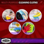 AIDEA Mikrofasertücher 100er Set 30x30 cm – Fusselfreie Reinigungstücher für Auto & Haushalt – Bild 7