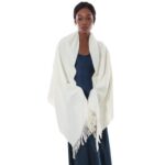 PIOYMEYA Pashmina Schal 200x70cm – Edle Stola für Damen Winter & Festliche Anlässe – Bild 2