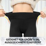 AMIYOYO Thermo-Leggings Damen High Waist mit Fleecefutter – Winterhose warm & blickdicht – Bild 5