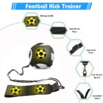 YGORTECH Fussball Trainingsset Blau – Koordinationsleiter, Hütchen & Kick-Trainer für Kinder – Bild 4