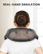 RENPHO Nackenmassagegerät mit Shiatsu-Massage, Wärme & 3 Intensitätsstufen – Nacken, Schulter, Rücken – Bild 4