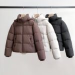 PUFFIT Damen Winterjacke mit abnehmbarer Kapuze – Wasserdicht & Winddicht Steppmantel – Bild 5