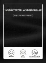 JMIERR Herren Hoodie Fleece – Warm & Komfortabel für Herbst & Winter – Bild 5