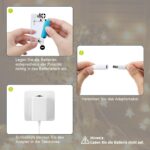 Lenink 3V Netzteil Batterieadapter – Ersatz für 2×AA Batterien, Smart Home kompatibel – Bild 2