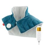 Comfytemp Heizkissen Nacken & Schulter mit 9 Wärmestufen – Gewichtetes Wärmekissen 1 kg
