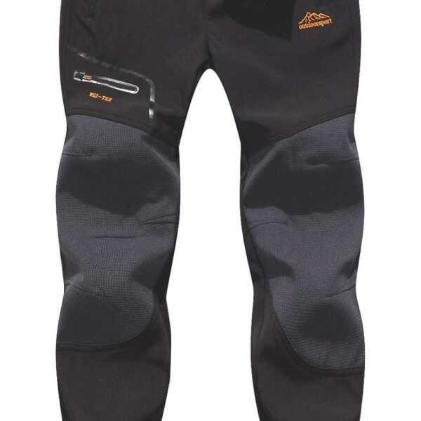 BenBoy Herren Softshellhose Wasserdicht & Winddicht – Winterhose für Skifahren & Wandern