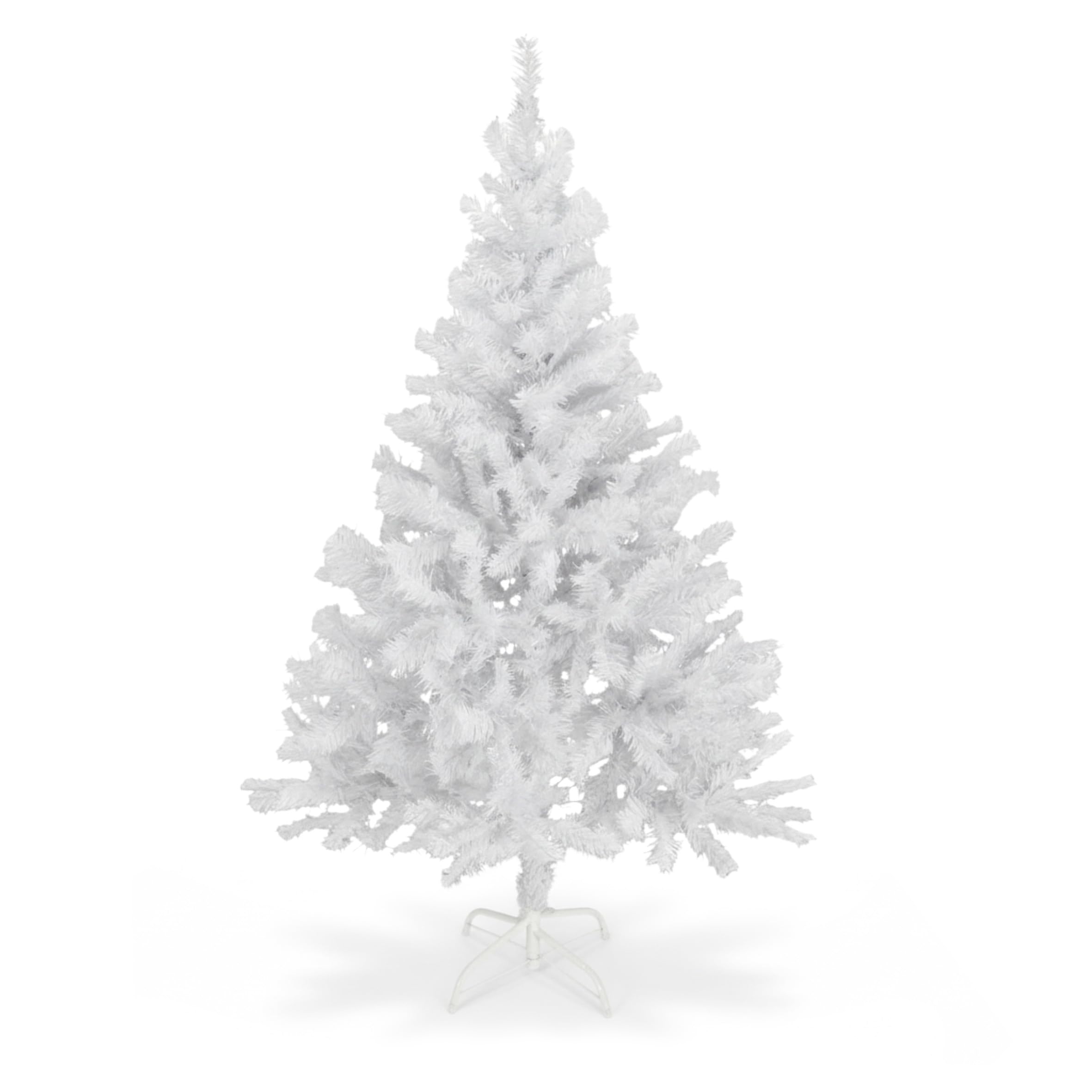 61a7uwx1BhL._SY2362_.jpg Künstlicher Weihnachtsbaum 180 cm weiss mit Metallständer – Klappbar & Schneetanne – Bild 1