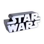 Paladone Star Wars Logo-Leuchte – Offizielle LED-Dekoleuchte mit 2 Lichtmodi
