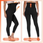 QGGQDD Thermo-Umstandsleggings High Waist – Gefüttert & Blickdicht für Schwangere – Bild 3