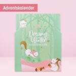 Accentra DREAMY WINTER Adventskalender für Mädchen – 24 Pflegeprodukte in grüner Box – Bild 7
