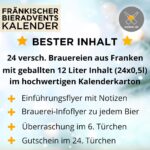 meibier Bier Adventskalender 24x0,5l – Fränkische Bierspezialitäten Edition 2026 – Bild 5