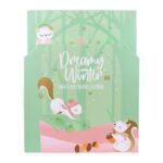Accentra DREAMY WINTER Adventskalender für Mädchen – 24 Pflegeprodukte in grüner Box