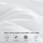 Aisbo Ganzjahresdecke 200x220 cm – Steppbettdecke mit Mikrofaser & Polyester-Füllung – Bild 5