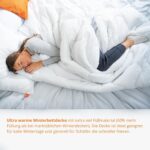 sleepling Winterbettdecke 135x200 cm – Ultra warme Steppdecke aus Mikrofaser, Made in EU – Bild 6