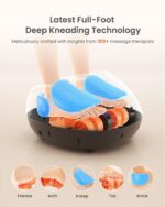 RENPHO Fussmassgaegerät mit Wärmefunktion – Shiatsu Elektromassage bis Grösse 47 – Bild 2