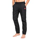 Souke Sports Herren Winter-Fahrradhose Lang mit Fleecefutter – Winddicht & Wasserdicht