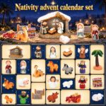 Krippen-Adventskalender 2026 – 24 Krippenfiguren Komplettset für Kinder ab 1 Jahr – Bild 6