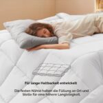 BEDSURE Winterdecke 135x200 cm 450 GSM – Wärmende Bettdecke 2er-Set, OEKO-TEX zertifiziert – Bild 6