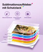 Liene Pearl N200 Pro Nachfüllset: 50 Fotopapier & 5 Farbbänder – Sofort haftend & wasserfest – Bild 5